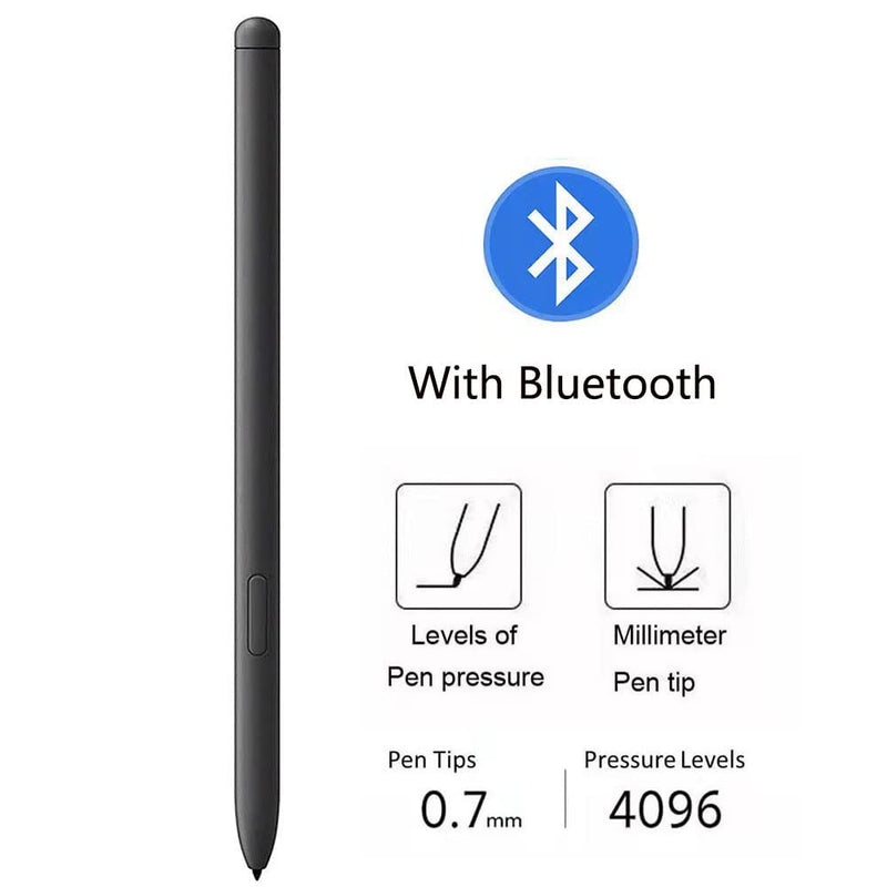  [AUSTRALIA] - Tab S8 S Pen Replacement (WithBluetooth) for Samsung Galaxy Tab S8/S8 Plus/S8 Ultra (EJ-PT870BJEGUJ) All Versions Stylus Touch S Pen +Tips