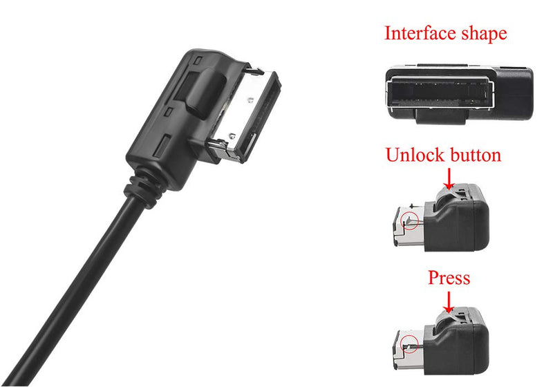 Bluetooth Kit Compatible with Mercedes-Benz MMI Car Interface Adapter Iphone Android Ipod Integration Music AUX Connector - LeoForward Australia