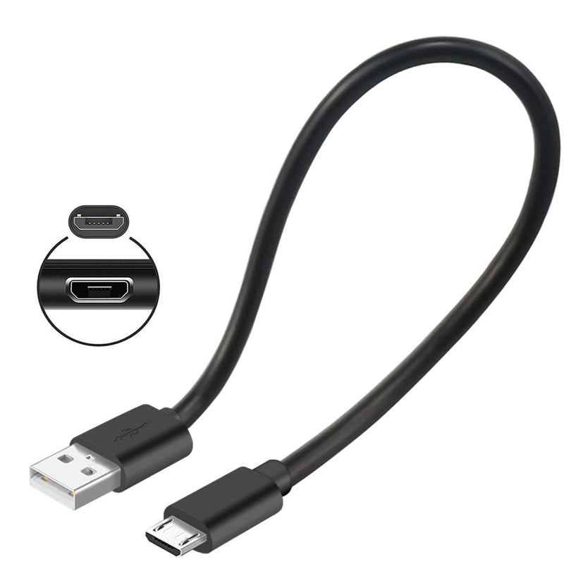  [AUSTRALIA] - Short Micro USB Cable,Android Charger Cord for Fire TV Stick,Roku Stick,PS4,Xbox,Fast Power Wire for Bose SoundLink Speaker,Chromecast,Kindle Tablet,Computer Cell Phone,Micro-USB Charging Cable 8 inch