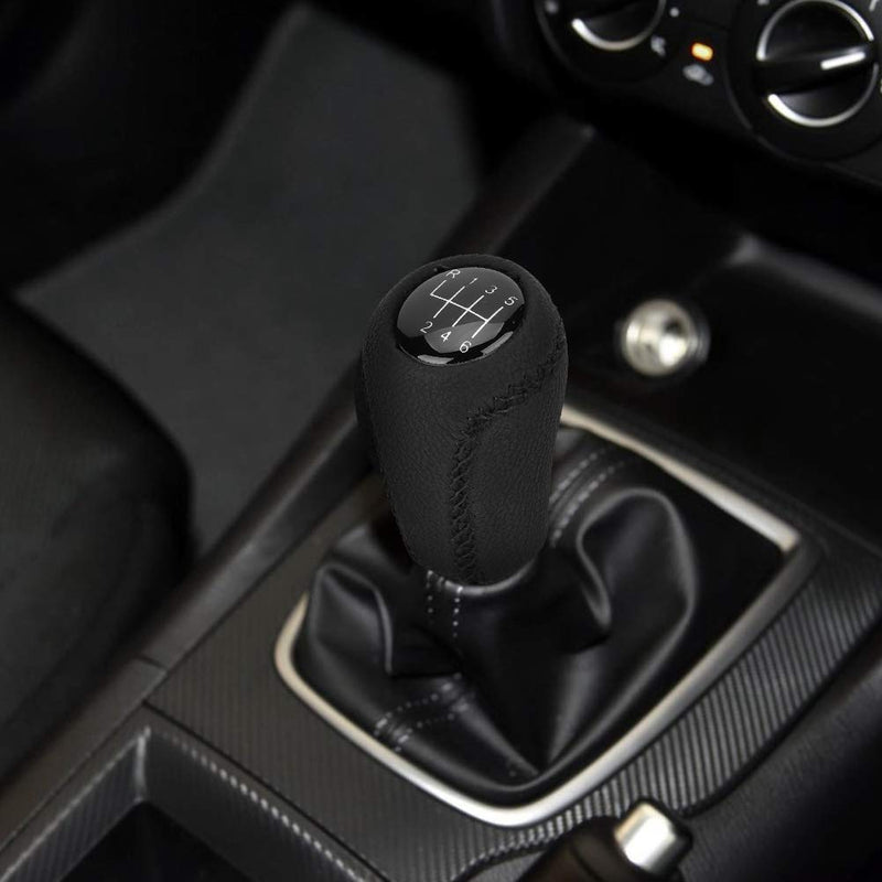  [AUSTRALIA] - Gear Shift Handle,5 Speed&6 Speed ABS Car Gear Stick Shift Knob Head Car Gear Shift Knob for 2005-2011 (6 Speed) 6 Speed