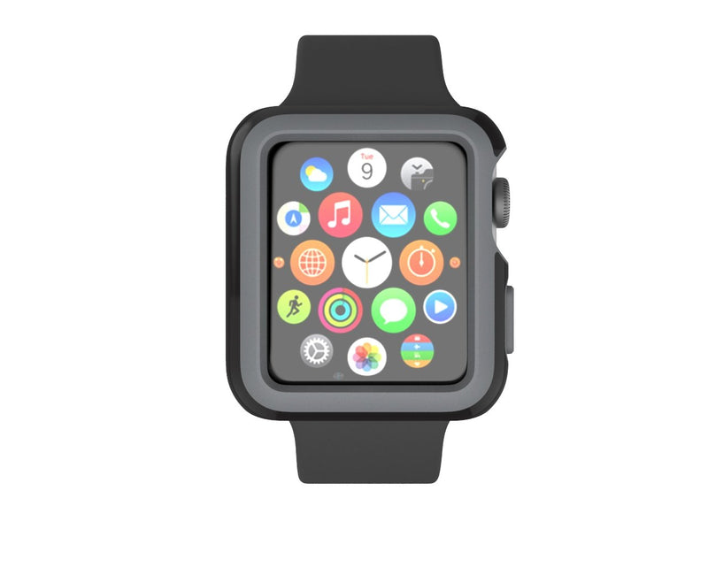 Speck Products CandyShell Fit Case for Apple Watch 42mm, Black/Slate Grey 42 mm - LeoForward Australia