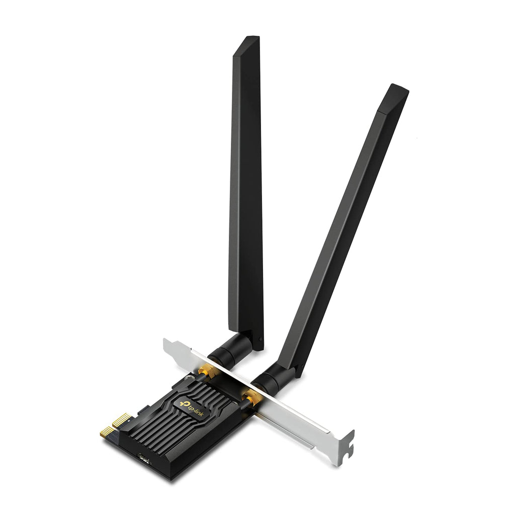  [AUSTRALIA] - TP-Link WiFi 6E AXE5400 PCIe WiFi Card for Desktop PC (Archer TXE72E), Bluetooth 5.2, WPA3, 802.11axe Tri Band Wireless Adapter with MU-MIMO, OFDMA, Ultra-Low Latency, Supports Windows 11, 10 (64bit) AXE5400 - WiFI 6E