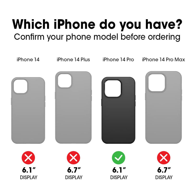  [AUSTRALIA] - OtterBox COMMUTER SERIES for iPhone 14 Pro (ONLY) - BLACK