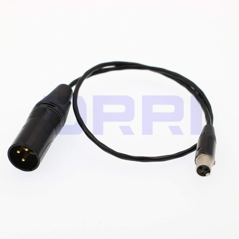  [AUSTRALIA] - DRRI TA3F to 3 Pin XLR male Audio Cable for Sound Devices 633, 644, 688, 552, 788T