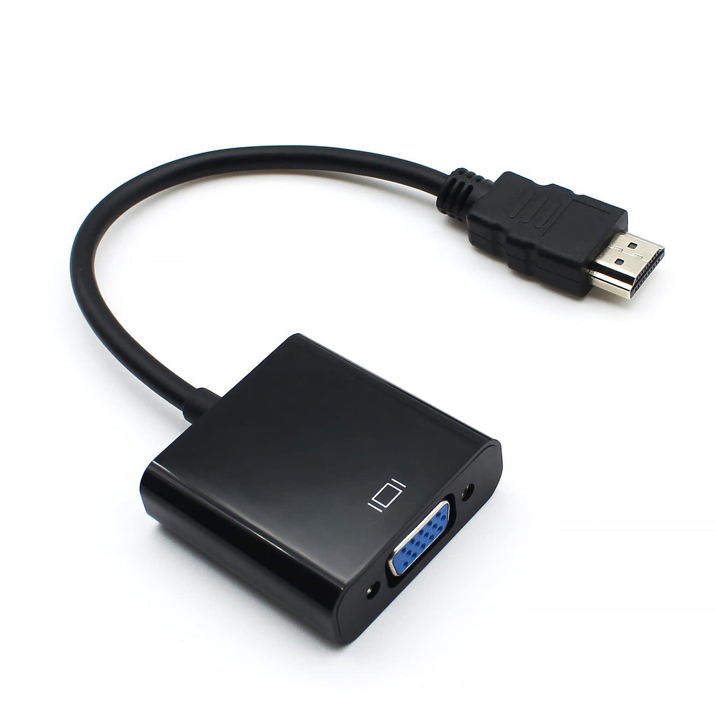  [AUSTRALIA] - HDMI to VGA.Sorthol Gold-Plated HDMI to VGA Adapter Male to Female Display Port for Computer, Laptop, Desktop, Projector, HDTV, PC, Monitor, Chromebook, Xbox and More