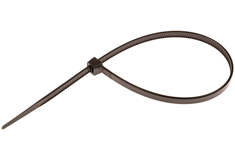  [AUSTRALIA] - GBSTORE 200 Pcs Self-Locking 8-Inch Nylon Cable Ties,Black