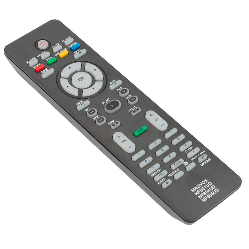 Replacement Remote Applicable for Magnavox TV 32MD350B 32MD350B/F7 26MD311B 32MD301B 26MD301B 32MD311B 22MD311B 19ME601B 22MD311B/F7 19MD311B/F7 32MD359B 26MD350B 19MD350B/F7 37MD311B/F7 37MD359B/F7 - LeoForward Australia