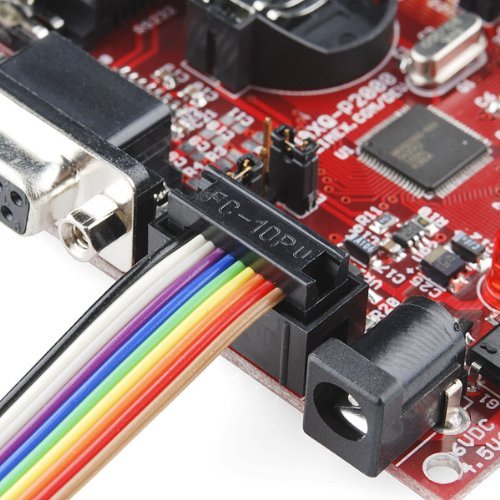  [AUSTRALIA] - Glarks 10ft / 3m 10/14/16/20 Wire Rainbow Color Flat Ribbon IDC Wire Cable Kit for 2.54mm Connectors