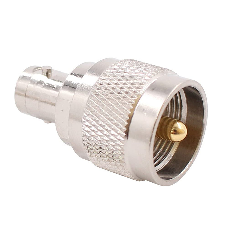  [AUSTRALIA] - BNC Female to SO239 Male Adapter 4pcs RF Coaxial Coax Connector PL-259 PL259 Cable