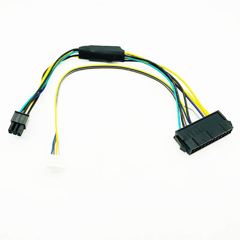  [AUSTRALIA] - 12 Inch 18AWG Power Supply Cable ATX 24Pin 24 Pin Female to 6Pin 6 Pin Male Mini 6 Pin Connector Replacement for HP Elite 8100 8200 8300 800G1 Compaq 6300 6200 6000 Pro Microtower