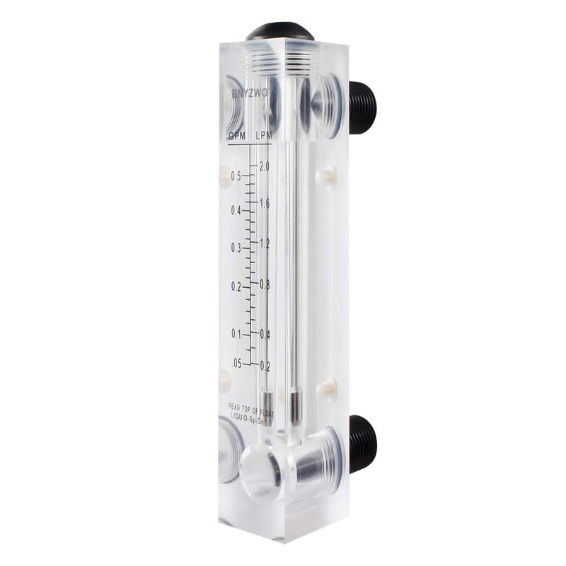 BNYZWOT Tubig Liquid Daloy ng Metro Flowmeter 1/2 PT Thread M-15 0.05-0.5GPM 0.2-2LPM - LeoForward Australia