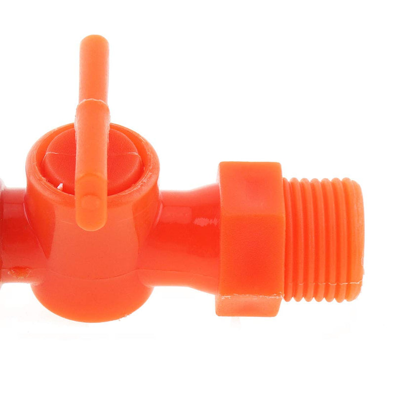  [AUSTRALIA] - ChgImposs 1/4" Thread Flexible Water Oil Coolant Pipe Hose, Round Nozzle Adjustable Plastic Cooling Tube with Switch for CNC Machine/Milling/Lathe/Hydraulic Machinery/Water Cooling System 1/4 Inch