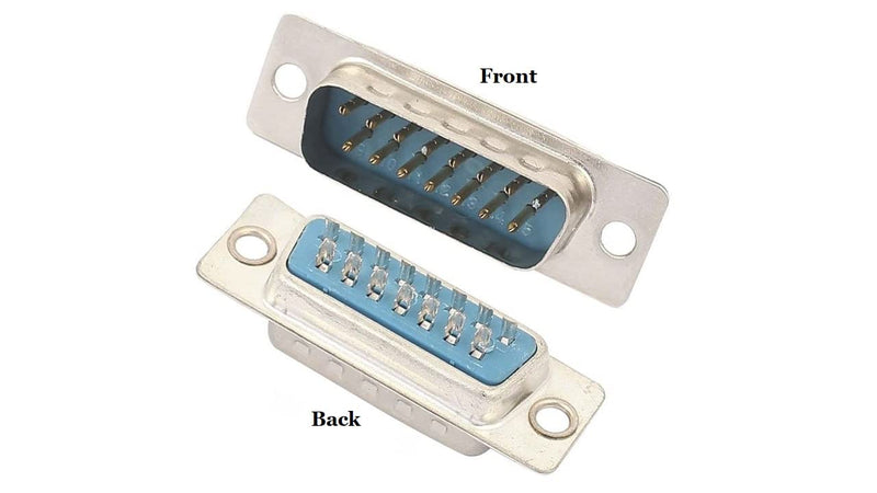  [AUSTRALIA] - CompuCablePlusUSA.com Best DB25 Male Solder Cup Connector with Plastic Hood DIY kit. A Complete DB25 Male Solder Type DIY Set to fix/Make/assemb Your own DB25 Cable.