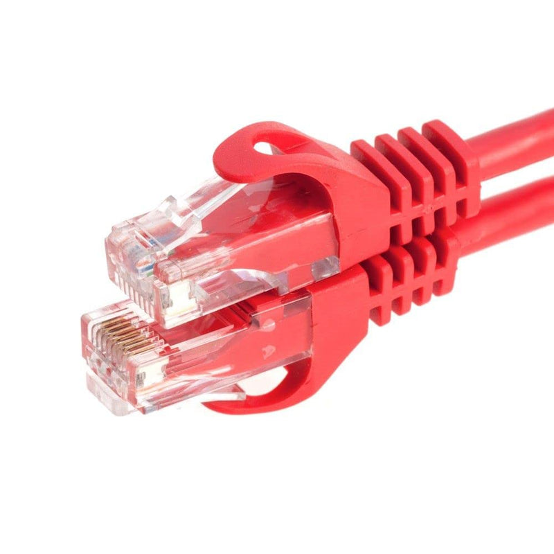  [AUSTRALIA] - Cables Direct Online Red 100ft Cat6 Ethernet Network Cable RJ45 Internet Modem Patch Cord