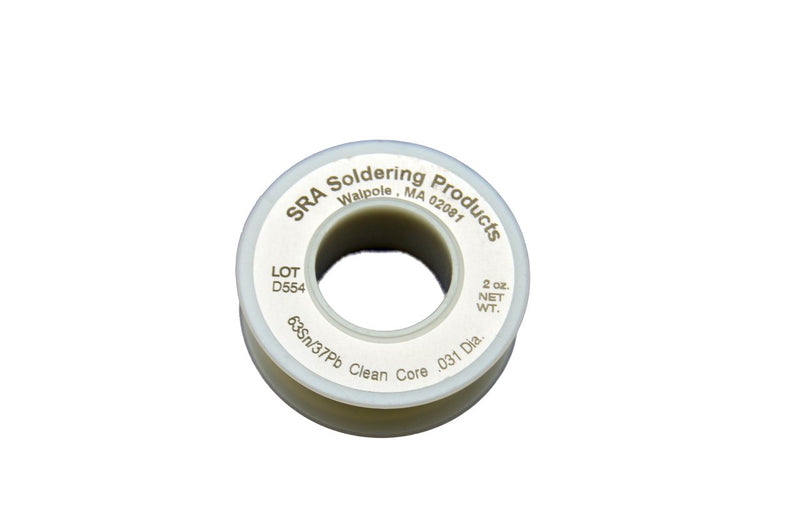  [AUSTRALIA] - SRA No-Clean Flux Core Solder, 63/37 .031-Inch, 2 Ounce Spool