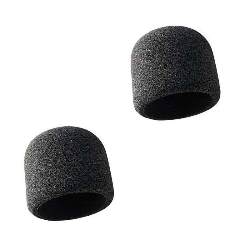  [AUSTRALIA] - 2.5 Inches Large Microphone Covers for Blue Yeti Professional Foam Windscreen Pop Filter for Mic Compatible with MXL,Audio Technica,Blue Yeti, Yeti Pro (2Pack)