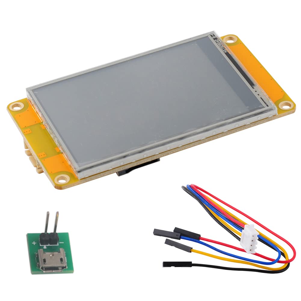  [AUSTRALIA] - DIYmalls Nextion Discovery 2.8 Inch HMI Display 5V TFT LCD Resistive Touch Screen 320x240 64MHz MCU 4MB Flash for Arduino ESP32 (NX3224F028) NX3224F028