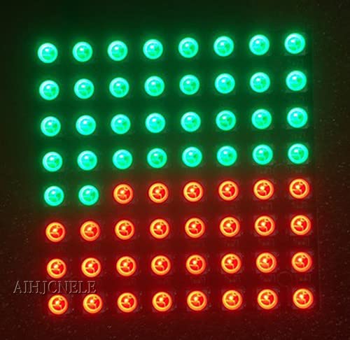  [AUSTRALIA] - AIHJCNELE 8x8 64 LED Matrix WS2812 5050 RGB Dream Color Module WS2812B 64 Bits Pixels LEDs SMD Panel Lamp Light with Integrated Driver Full Color Screen for Arduino Raspberry Pi (WS2812B-64 1pcs) WS2812B-64 1pcs