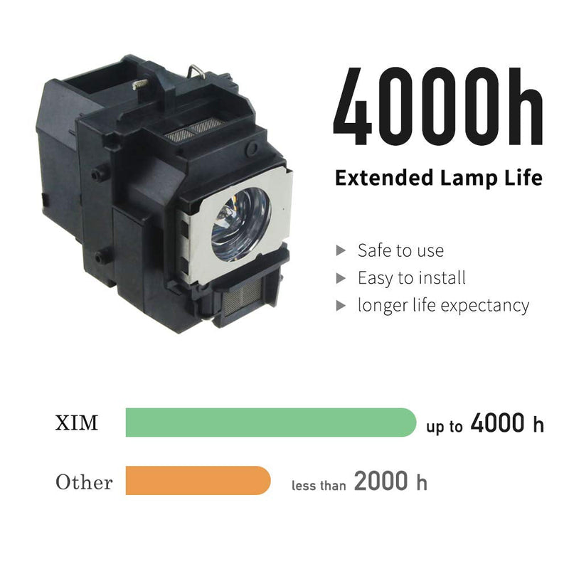  [AUSTRALIA] - XIM ELPLP78 V13H010L78 Replacement Projector Lamps Compatible for epson VS230,VS330,EX3220, EX6220, EX7220,EB-945,S17, S18, SXW03, SXW18, W18, W22, X18, X20, X24, X25,EH-TW490,TW5200,HC 2030, S17