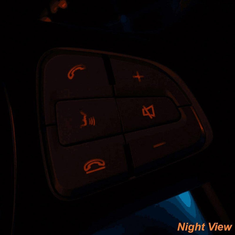  [AUSTRALIA] - x xotic tech 1 Set Steering Wheel Button Cover Trim for Mercedes Benz GLE GLS A B GLA CLS Class