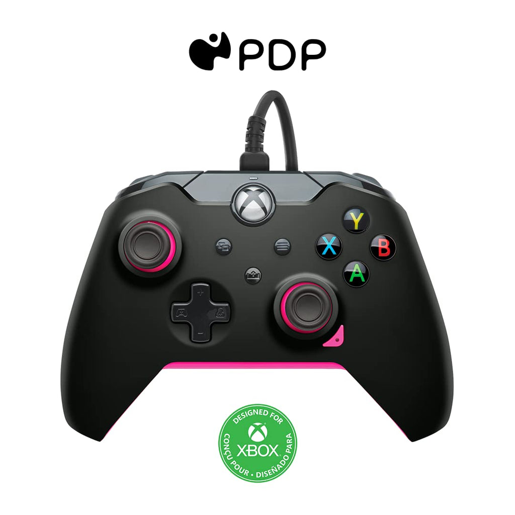  [AUSTRALIA] - PDP Wired Controller for Xbox Series X|S, Xbox One, Windows 10/11 - Fuse Black (Only at Amazon)