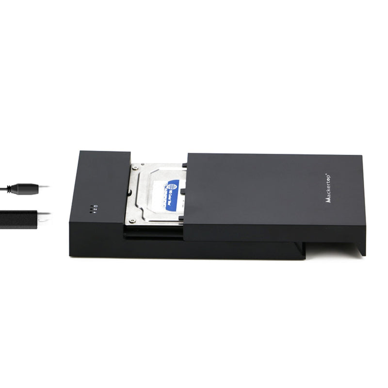 Mackertop External Hard Drive Enclosure 3.5 Inches, USB 3.0 to SATA Support 3.5 2.5 inch HDD [24 Months Warranty] - LeoForward Australia