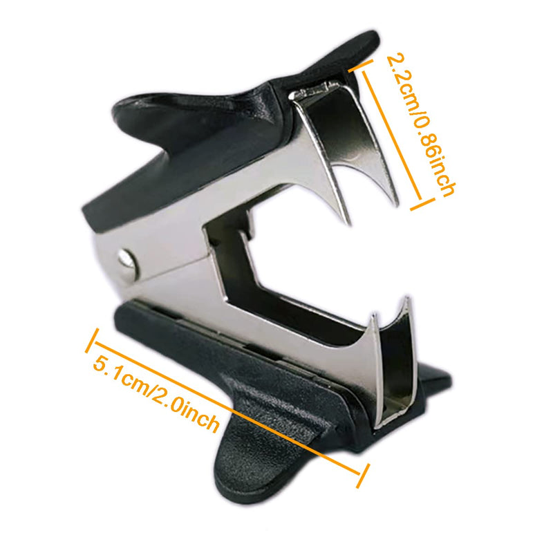  [AUSTRALIA] - Staple Remover,Lightweight Staple Puller Remover Tool for School,Office,Easy to Carry(2 Pack Black)