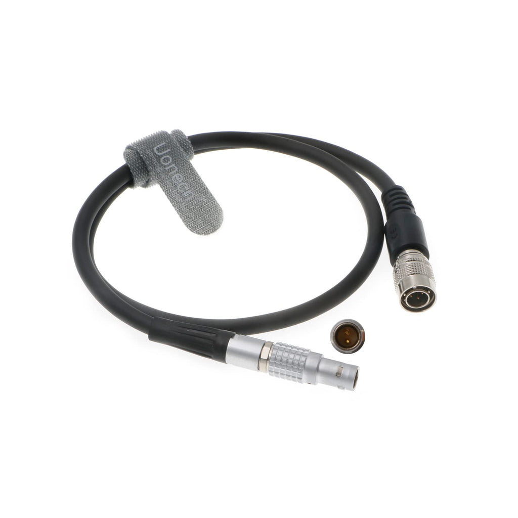  [AUSTRALIA] - Uonecn Teradek Bolt Power Cable 4 Pin Hirose Male to 2 Pin Male from Steadicam 45CM