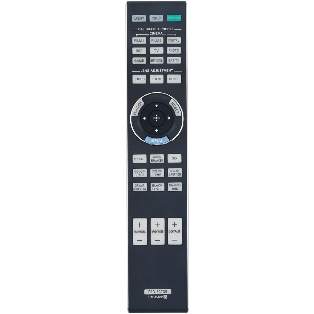  [AUSTRALIA] - RM-PJ22 Replacement Remote Control fit for Sony Video Projector VPL-HW50ES VPL-HW55ES VPL-VW1000ES sub Remote Commander RM-PJ25 VPL-HW40ES