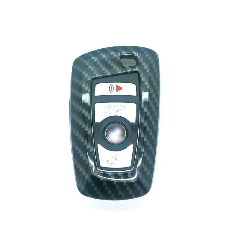 carmonmon Plastic Remote Smart Key Fob Shell Cover Case Bag Holder ForBMW, Key Fob Case for BMW 1 3 4 5 6 7 Series X3 X4 M5 M6 GT3 GT5 (Carbon Gloss Fiber) Carbon Gloss Fiber - LeoForward Australia