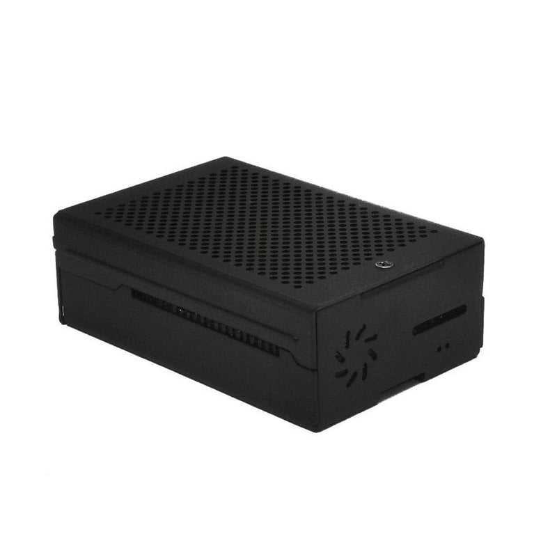  [AUSTRALIA] - ZkeeShop for Raspberry Pi 4 Aluminum Case with Cooling Fan and 4PCS Cooling Heatsink Compatible for Raspberry Pi 4 Model B (Not Include Raspberry Pi Board)