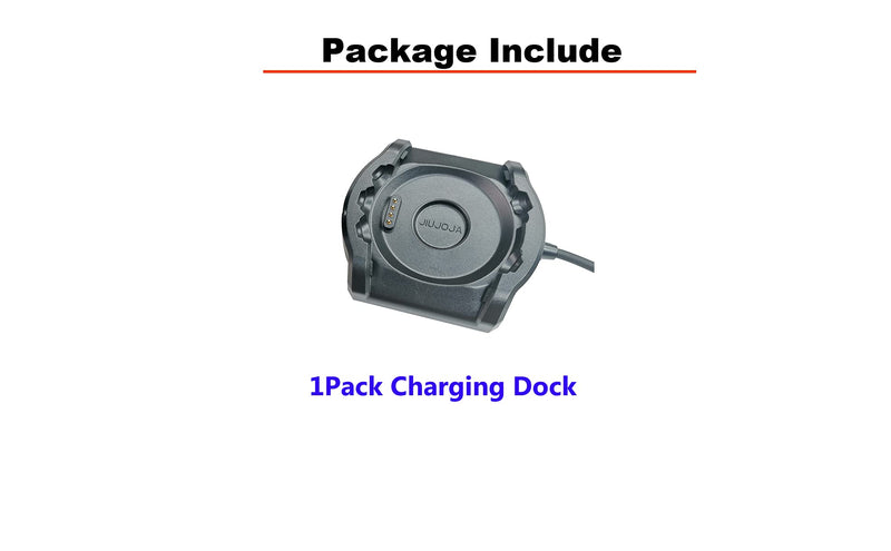  [AUSTRALIA] - JIUJOJA for Garmin Fenix 3/Fenix 3 HR/Quatix 3/Tactix Bravo Charger Charging Dock Sync Data Cable 120CM/3.93 FT Cable Length for Fenix 3 Heart Smart Watch 1Pack Charging Dock