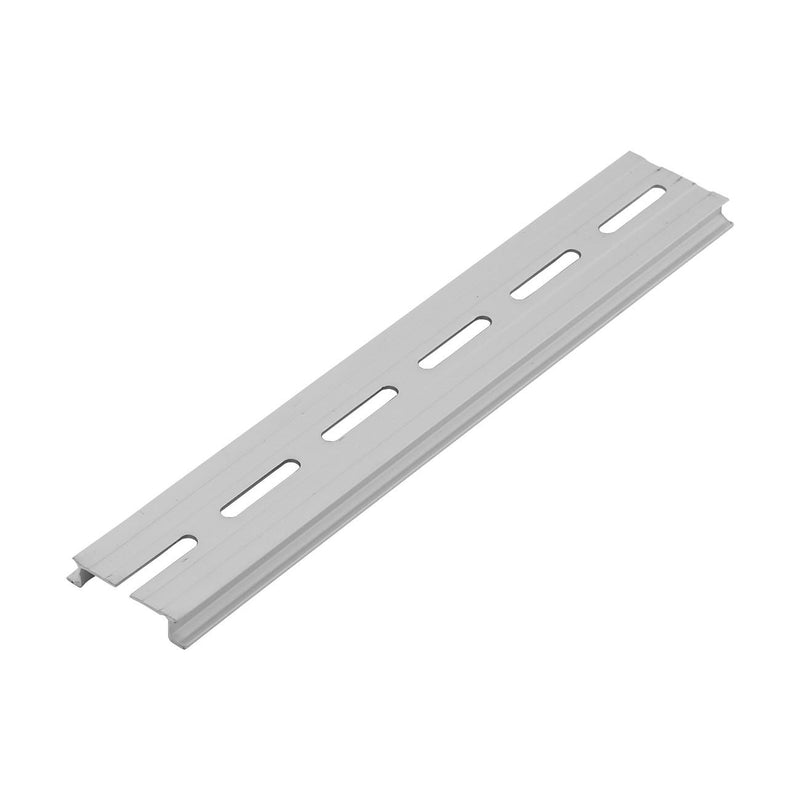 PZRT 2-Pack Aluminum 1.1mm Thickness Slotted DIN Rail,200mm 7.8" Length 35mm Standard Width, for Single Phase Switch Installing Fixed Solid State Relay 200mm - LeoForward Australia