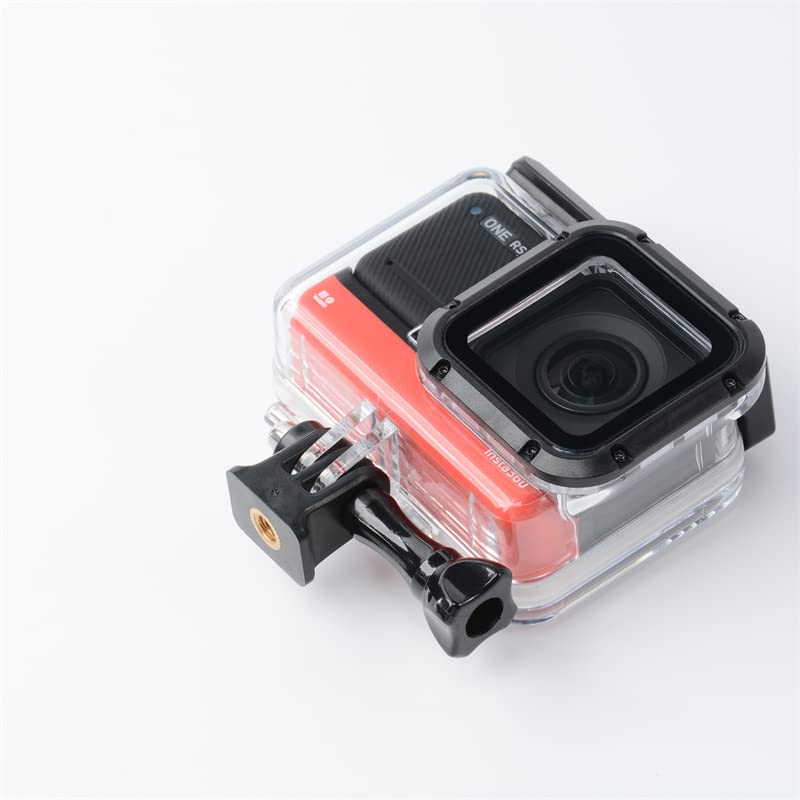  [AUSTRALIA] - Honlyn ONE RS Waterproof Housing Case for Insta360 ONE RS Protective Shell 4K Edition Underwater Diving Shell 60M Accessories