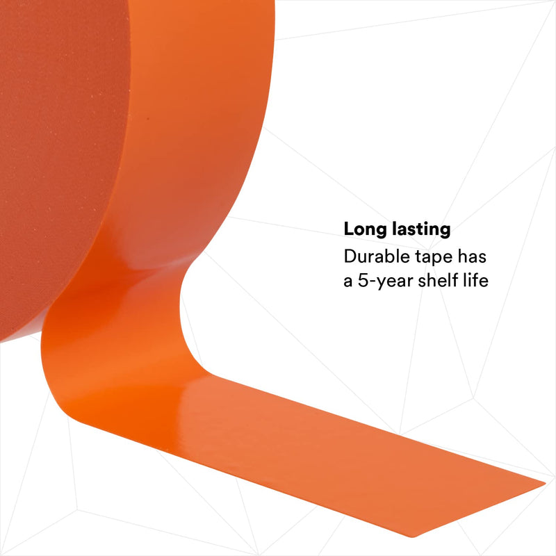  [AUSTRALIA] - 3M Safety 35-3/4X66FT-OR Scotch Vinyl Color Coding Electrical Tape 35, 3/4 in X 66 FT, Orange, 10 Carton, 100 Rolls/CASE, 66'