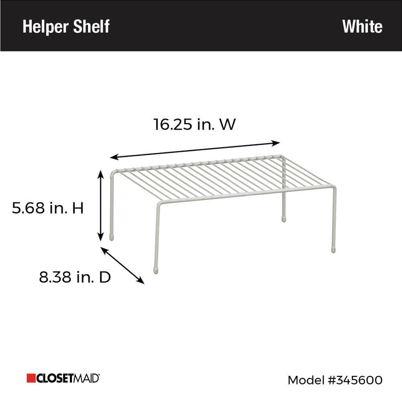  [AUSTRALIA] - ClosetMaid 3456 Large Shelf, White