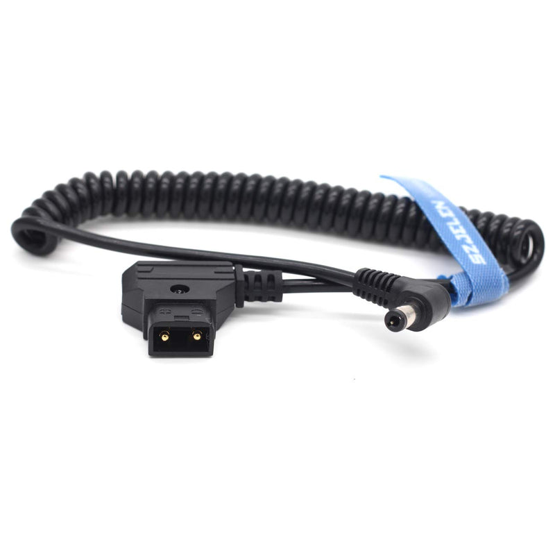 SZJELEN Anton Bauer Power Tap D-Tap to 12V DC2.5 Right Angle Power Coiled Cable for KiPRO LCD Monitor (DC Coiled Cable) DC Coiled Cable - LeoForward Australia