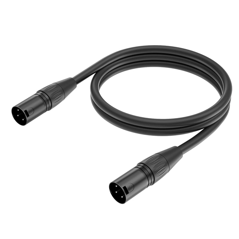  [AUSTRALIA] - XLR Cable 5ft, Yinker 3 Pin Male to Male + Female to Female Microphone Cable 1pcs Each Type