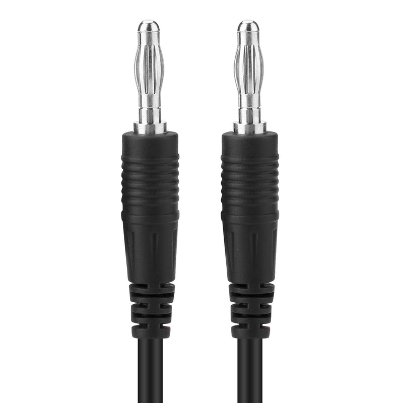  [AUSTRALIA] - Zetiling Banana Plug Cable Test Leads, 2pcs 4mm Banana Plug to Banana Plug Test Cable for Multimeter for Electrical or Laboratory Electrical Testing Work