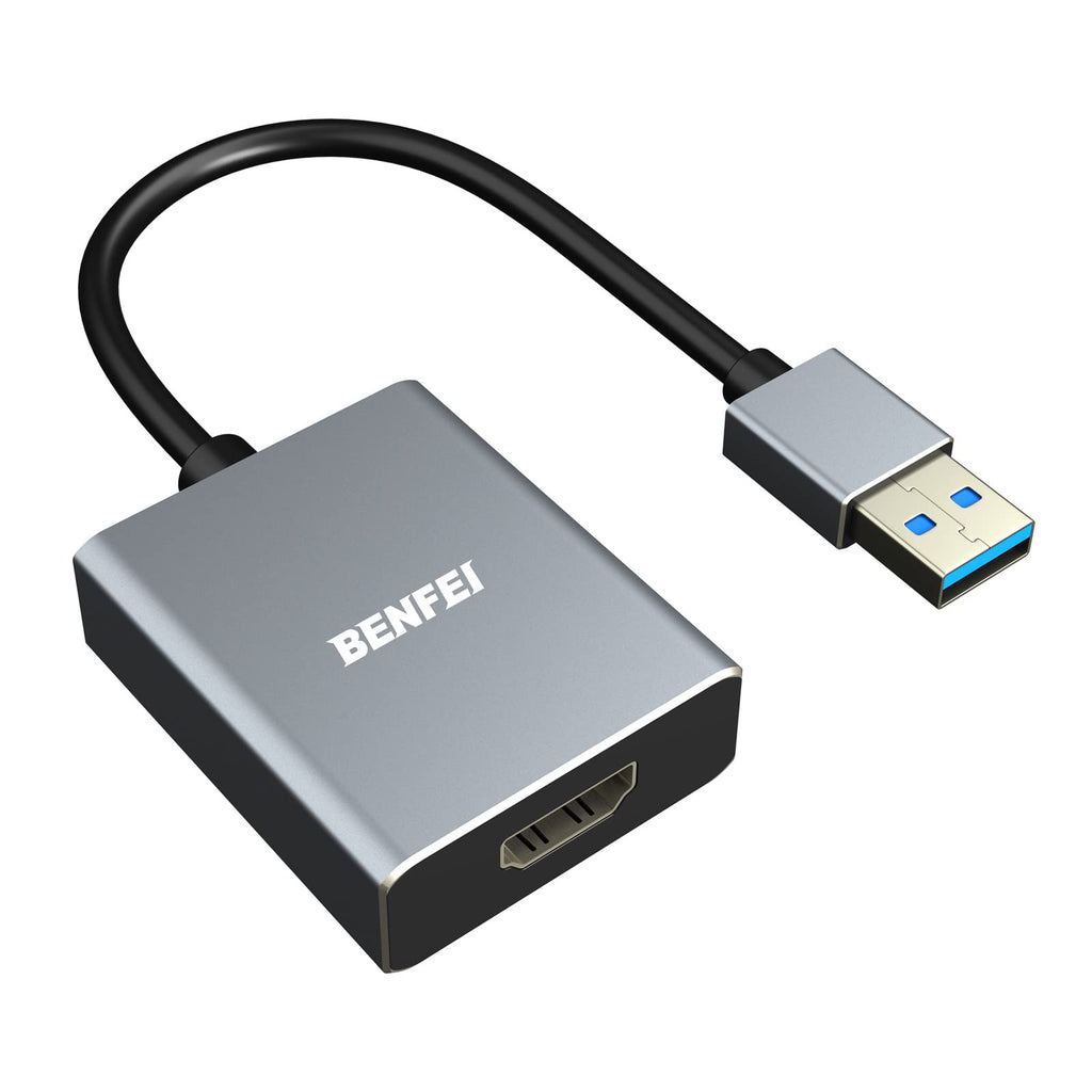  [AUSTRALIA] - BENFEI USB 3.0 to HDMI Adapter, USB 3.0 to HDMI Male to Female Adapter