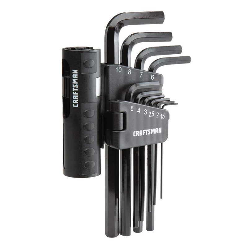  [AUSTRALIA] - CRAFTSMAN Hex Key Set, Metric, 10-Key Set (CMHT26005)