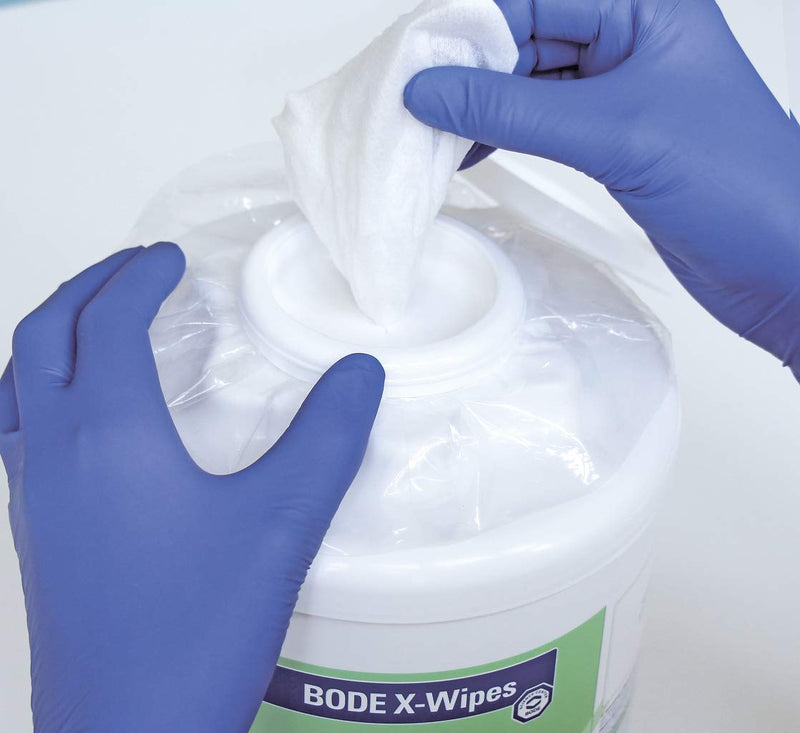  [AUSTRALIA] - BODE X-Wipes dispenser Cloth dispenser for the universally applicable BODE X-Wipes system, for all liquid HARTMANN surface disinfectants and selected products from the instrument sector.