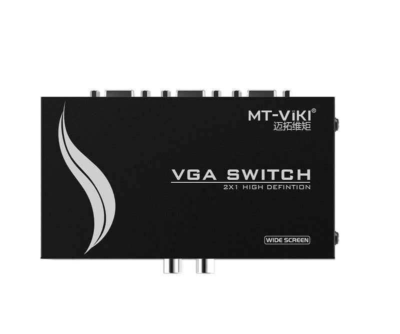  [AUSTRALIA] - MT-VIKI 2 Port VGA Switch Video Selector Switcher Box (2 Input 1 Output) 2 in 1 out