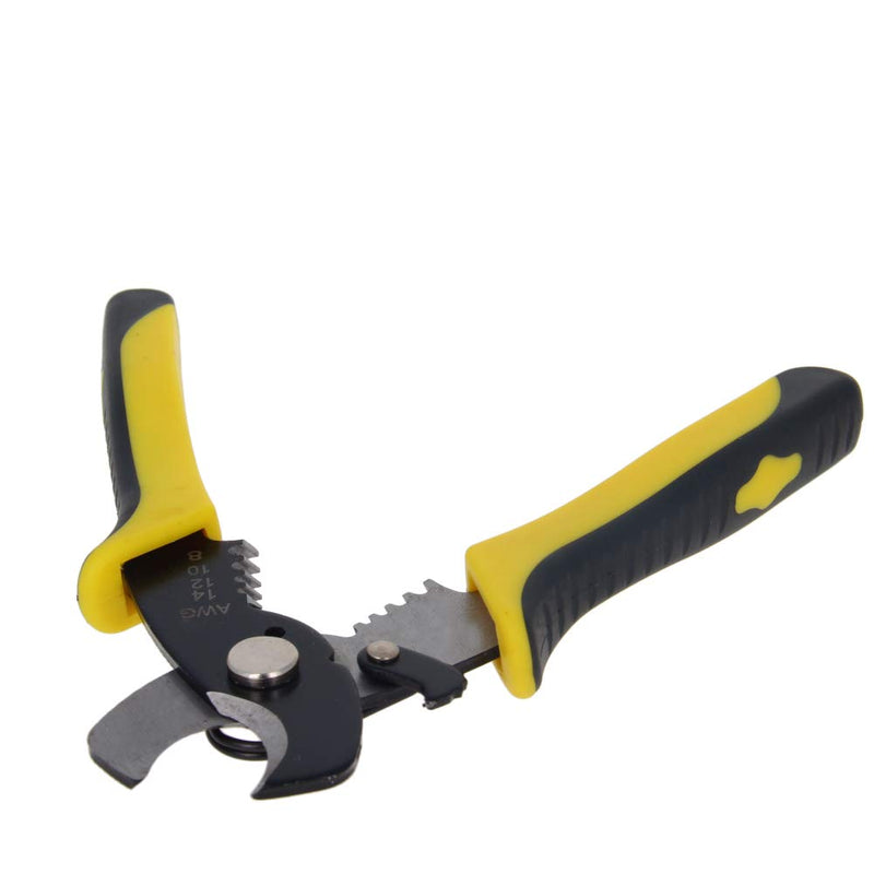  [AUSTRALIA] - Utoolmart 170mm Wire Stripper, AWG 14-8 Wire Cutter Wire Crimper Multi-Function Hand Tool 1Pcs 363A