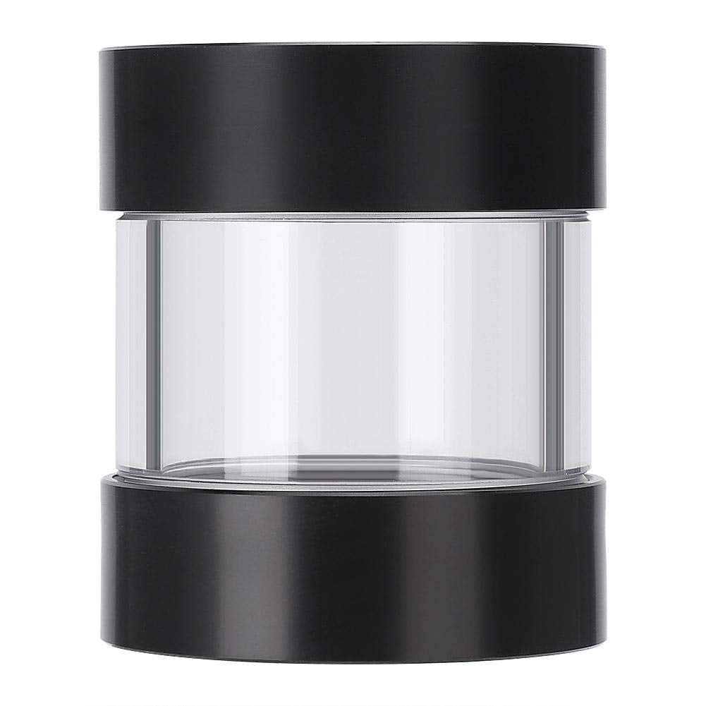  [AUSTRALIA] - 3 Holes Cylindrical Computer Water CoolingTank,YSX-6PC 50mm OD Water Cooling Tank Cylinder Water Cooled Reservoir Tank Water Cooling Radiator with G1/4 Thread Holes for Computer Desktop