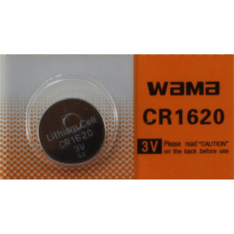  [AUSTRALIA] - Powertron Battery CR1620 3V for Car Remote Key Fob Keyless Entry (Pack of 2)