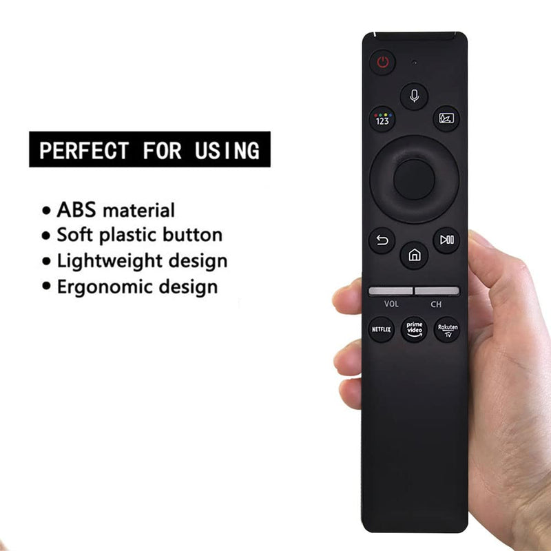  [AUSTRALIA] - MYHGRC Replacement Samsung Voice Universal Remote Control Smart TV LCD LED UHD QLED 4K HDR TV with Netflix Prime Video and Rakuten Button - Easy Pairing