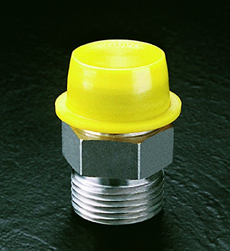  [AUSTRALIA] - Caplugs Plastic Tapered Cap and Plug with Wide Thick Flange WW-WF-21, PE-LD, Cap OD 0.804" Plug ID 0.976", Yellow (Pack of 50),ZWF211AO1
