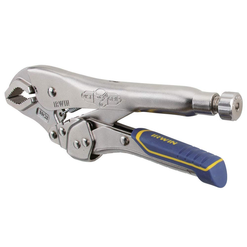  [AUSTRALIA] - IRWIN VISE-GRIP Locking Pliers, 10-Inch Fast Release Curved Jaw (IRHT82573) NEW