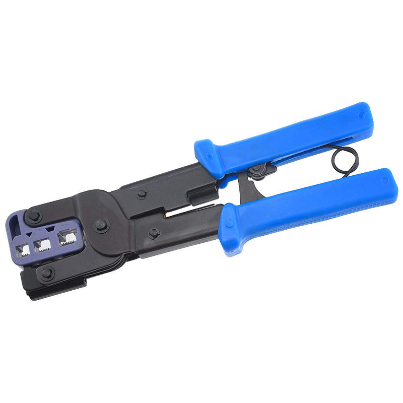  [AUSTRALIA] - BXQINLENX Professional Multi-function Wire Crimper telephone tool crimps cable wire stripper wire crimper and cuter for 8P8C(RJ-45) 6P2C 6P4C 6P6C RJ-11 RJ-22（4P2C 4P4C）handset modular plug